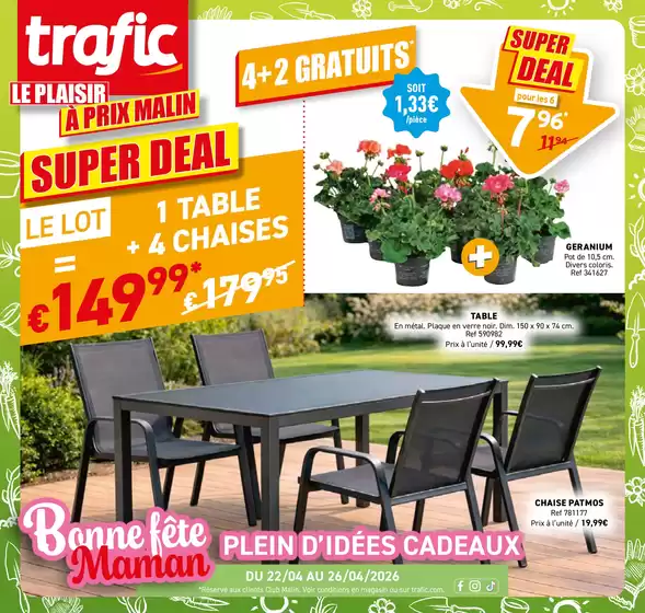 Catalogue Trafic | SUPER DEAL | 2026-04-21T00:00:00.000Z - 2026-04-26T00:00:00.000Z