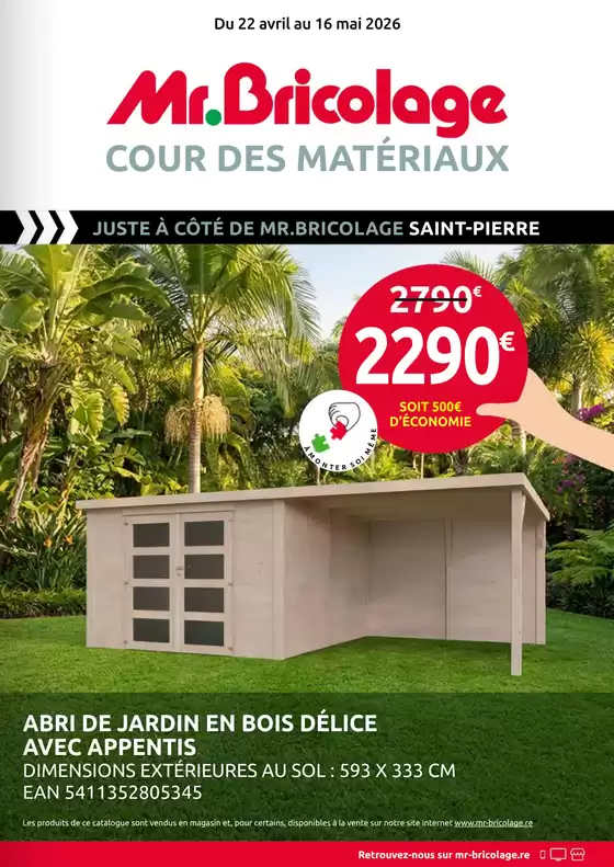 Catalogue Mr Bricolage | Catalogue Mr Bricolage | 2026-04-22T00:00:00.000Z - 2026-05-16T00:00:00.000Z