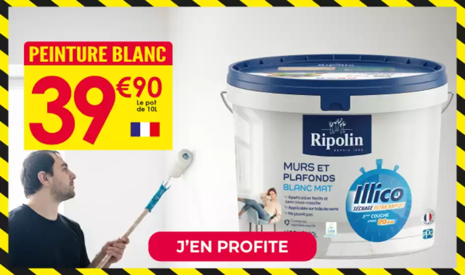 Catalogue Décor Discount à Attignat | Peinture blanc | 2026-04-23T00:00:00.000Z - 2026-04-30T00:00:00.000Z