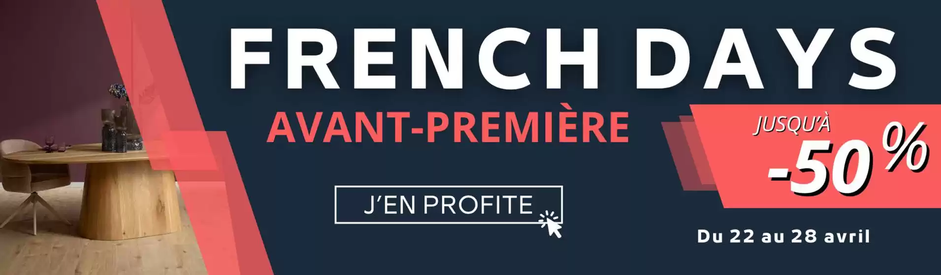 Catalogue Pier Import | FRENCH DAYS | 2026-04-24T00:00:00.000Z - 2026-04-28T00:00:00.000Z