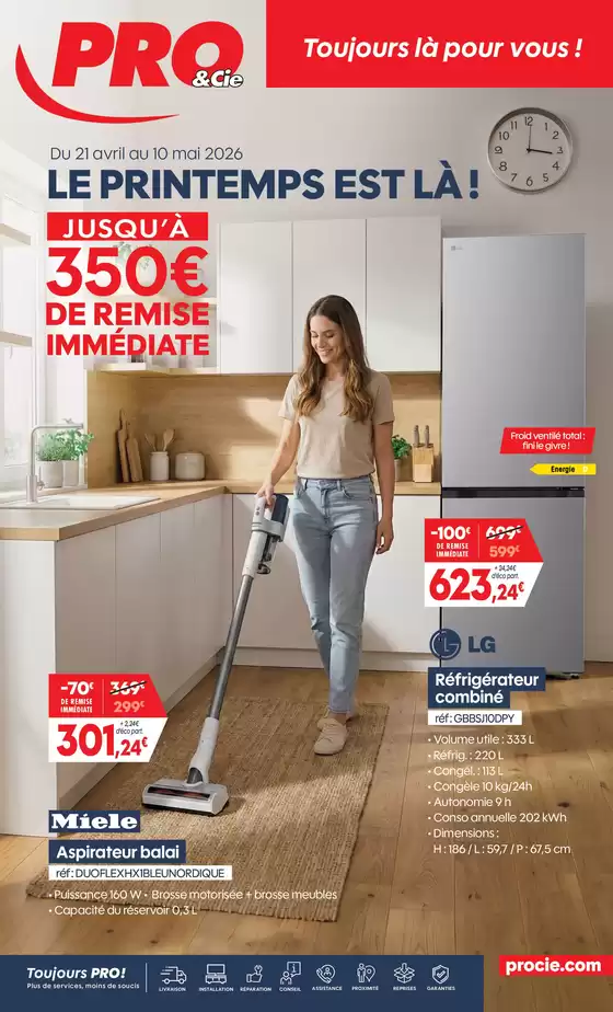 Catalogue PRO&Cie | Le printemps est là ! | 2026-04-24T00:00:00.000Z - 2026-05-10T00:00:00.000Z