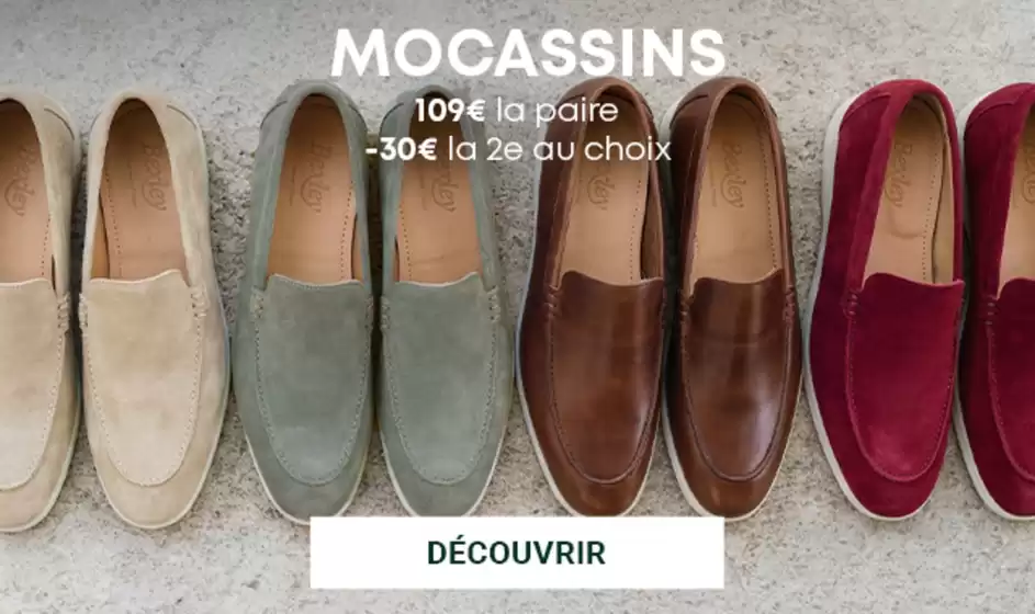 Catalogue Bexley | Mocassins | 2026-04-24T00:00:00.000Z - 2026-05-10T00:00:00.000Z