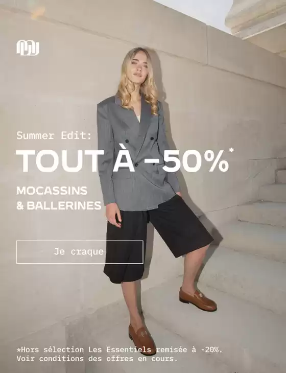 Catalogue Minelli | SOLDES jusqu'à -50 % | 2026-04-24T00:00:00.000Z - 2026-05-17T00:00:00.000Z