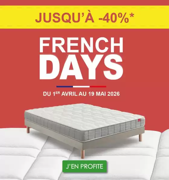 Catalogue La compagnie du lit | FRENCH DAYS | 2026-04-24T00:00:00.000Z - 2026-05-17T00:00:00.000Z