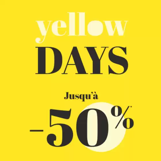 Catalogue Cache Cache | Yellow days | 2026-04-27T00:00:00.000Z - 2026-05-10T00:00:00.000Z