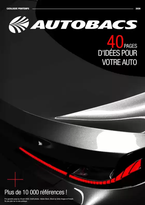 Catalogue Autobacs | Offres spéciales attractives pour tout le monde | 2026-04-25T00:00:00.000Z - 2026-06-30T00:00:00.000Z