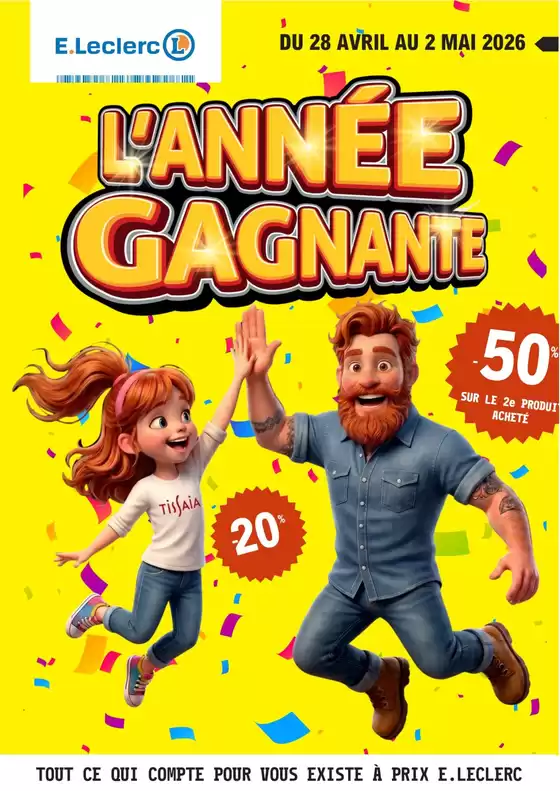 Catalogue E.Leclerc | Temps fort #18 | 2026-04-28T00:00:00.000Z - 2026-05-02T00:00:00.000Z