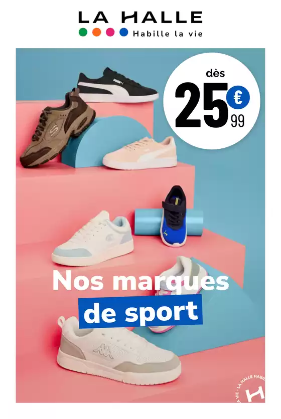 Catalogue La Halle | Marque de Sport | 2026-04-29T00:00:00.000Z - 2026-05-03T00:00:00.000Z