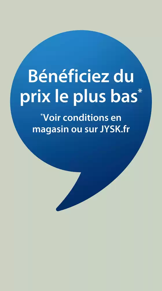 Catalogue JYSK | Offres de printemps | 2026-04-28T00:00:00.000Z - 2026-05-11T00:00:00.000Z