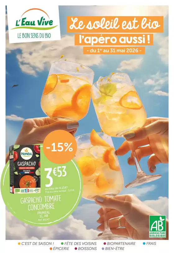 Catalogue L'Eau Vive | Catalogue Mai 2026 | 2026-05-01T00:00:00.000Z - 2026-05-31T00:00:00.000Z