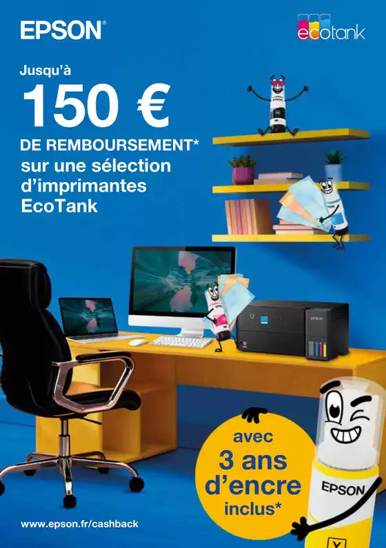 Catalogue LDLC | Jusqu'à 150€ remboursés avec Epson | 2026-04-28T00:00:00.000Z - 2026-06-30T00:00:00.000Z