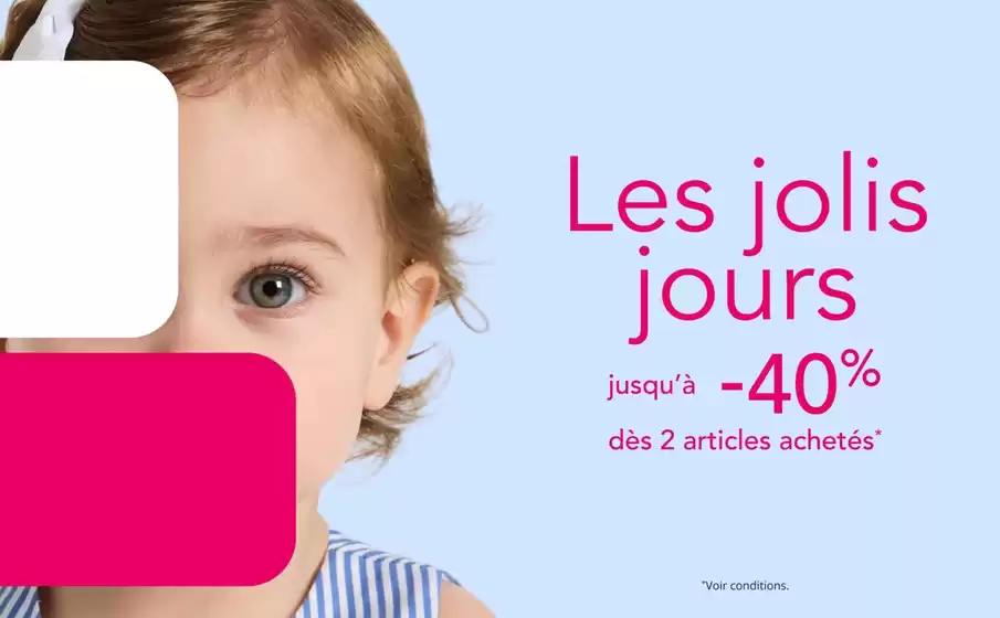 Catalogue Jacadi à Estrées-Saint-Denis | Les jolis jours | 2026-04-29T00:00:00.000Z - 2026-05-03T00:00:00.000Z