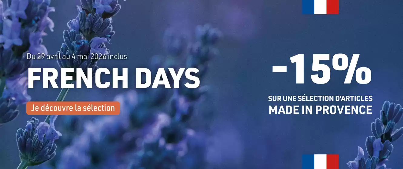 Catalogue Florame | French Days | 2026-04-29T00:00:00.000Z - 2026-05-04T00:00:00.000Z