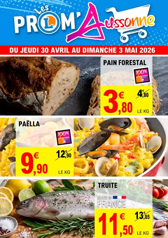 Catalogue E.Leclerc | PROM AUSSONNE SEM18 | 2026-04-30T00:00:00.000Z - 2026-05-03T00:00:00.000Z