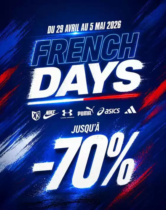 Catalogue Footkorner | FRENCH DAYS | 2026-04-30T00:00:00.000Z - 2026-05-05T00:00:00.000Z
