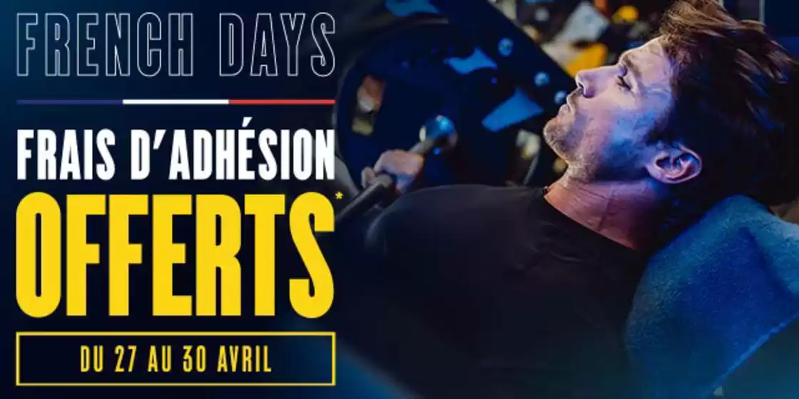 Catalogue Fitness Park à Perreux (Loire) | FRENCH DAYS | 2026-04-30T00:00:00.000Z - 2026-04-30T00:00:00.000Z