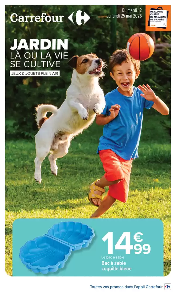 Catalogue Carrefour | JEUX JOUETS PLEIN AIR | 2026-05-12T00:00:00.000Z - 2026-05-25T00:00:00.000Z