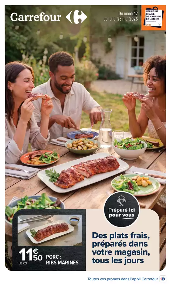 Catalogue Carrefour Drive | PRÉPARÉ ICI POUR VOUS | 2026-05-12T00:00:00.000Z - 2026-05-25T00:00:00.000Z
