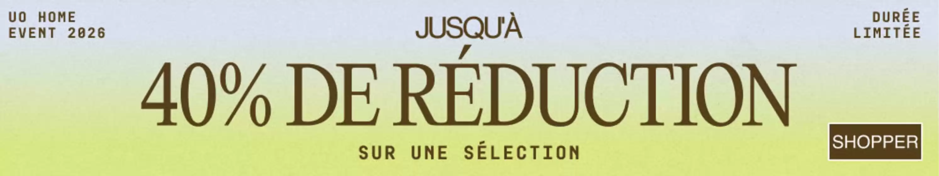 Catalogue Urban Outfitters | Soldes Maison & Lifestyle | 2026-04-30T00:00:00.000Z - 2026-05-10T00:00:00.000Z