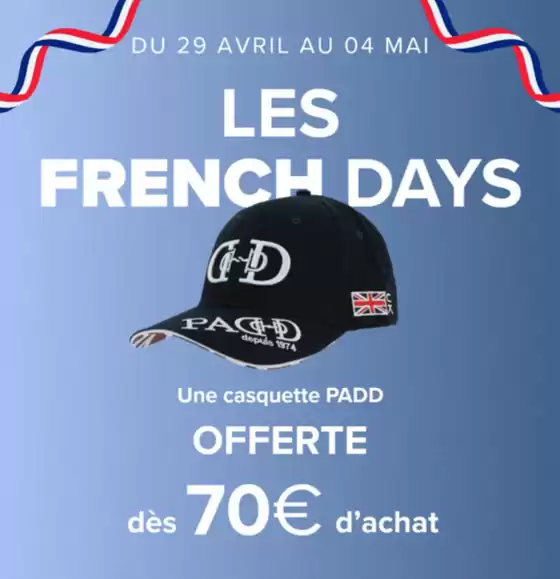 Catalogue Padd | FRENCH DAYS | 2026-04-30T00:00:00.000Z - 2026-05-04T00:00:00.000Z