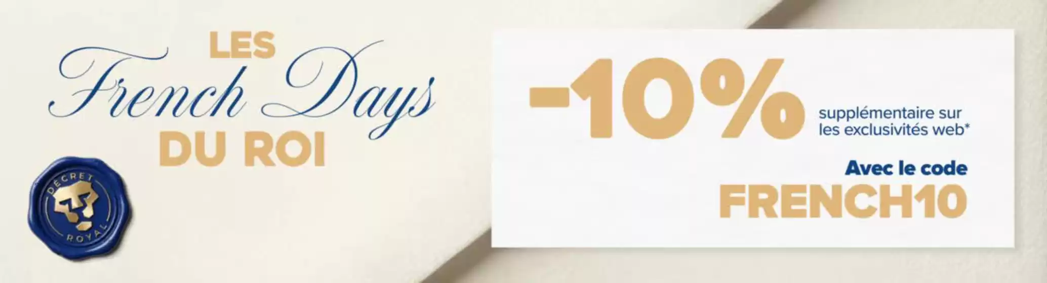 Catalogue Le roi du matelas | FRENCH DAYS | 2026-04-30T00:00:00.000Z - 2026-05-05T00:00:00.000Z