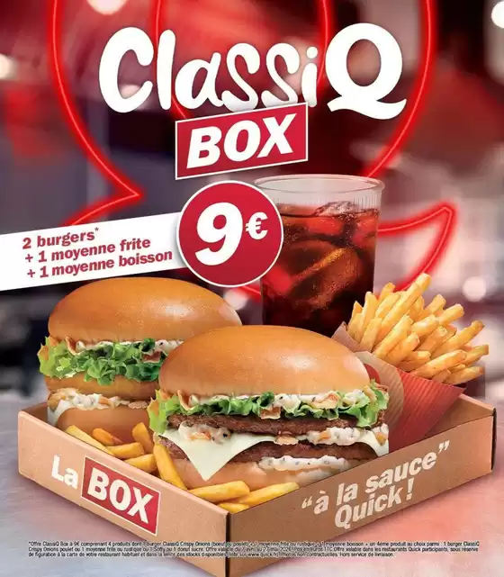 Catalogue Quick |  En ce moment | 2026-04-30T00:00:00.000Z - 2026-05-27T00:00:00.000Z