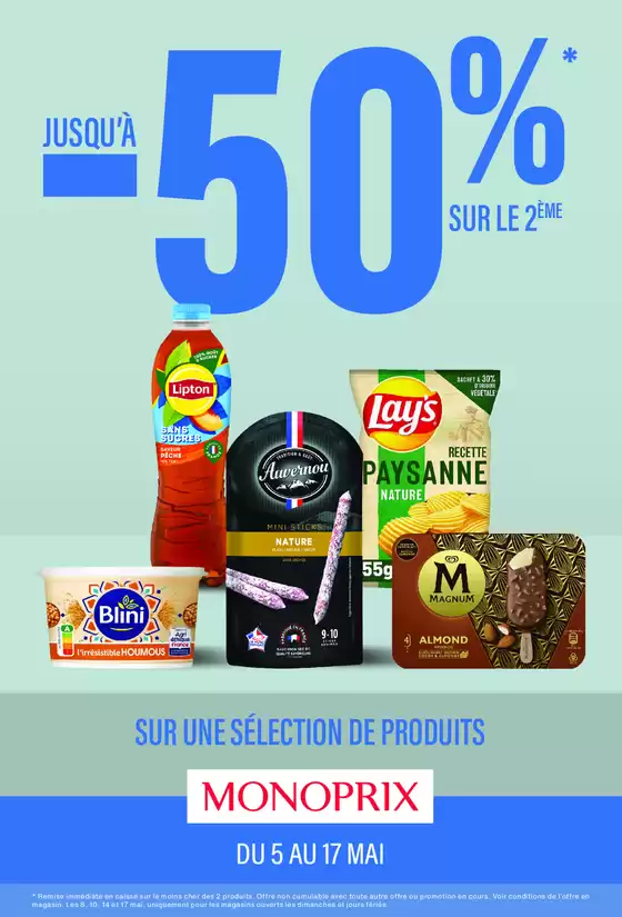 Catalogue Monoprix à Don | Super offre pour les chasseurs de bonnes affaires | 2026-05-04T00:00:00.000Z - 2026-05-17T00:00:00.000Z