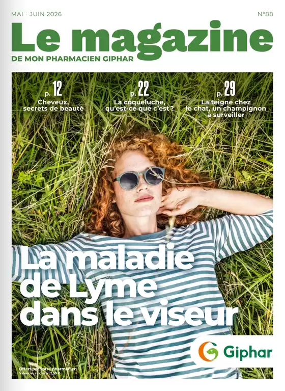 Catalogue Pharmacien Giphar | Mai Juin 2026 | 2026-05-01T00:00:00.000Z - 2026-06-30T00:00:00.000Z