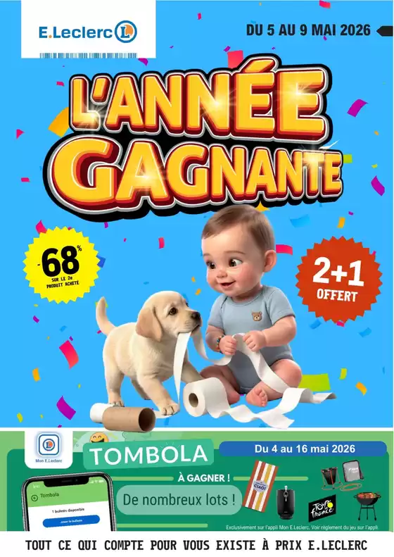 Catalogue E.Leclerc à Le Pradet | Temps fort #19 | 2026-05-04T00:00:00.000Z - 2026-05-16T00:00:00.000Z