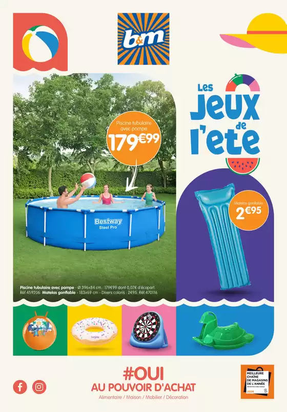 Catalogue B&M à Hardinghen | Jouets D’extérieur | 2026-05-04T00:00:00.000Z - 2026-06-23T00:00:00.000Z