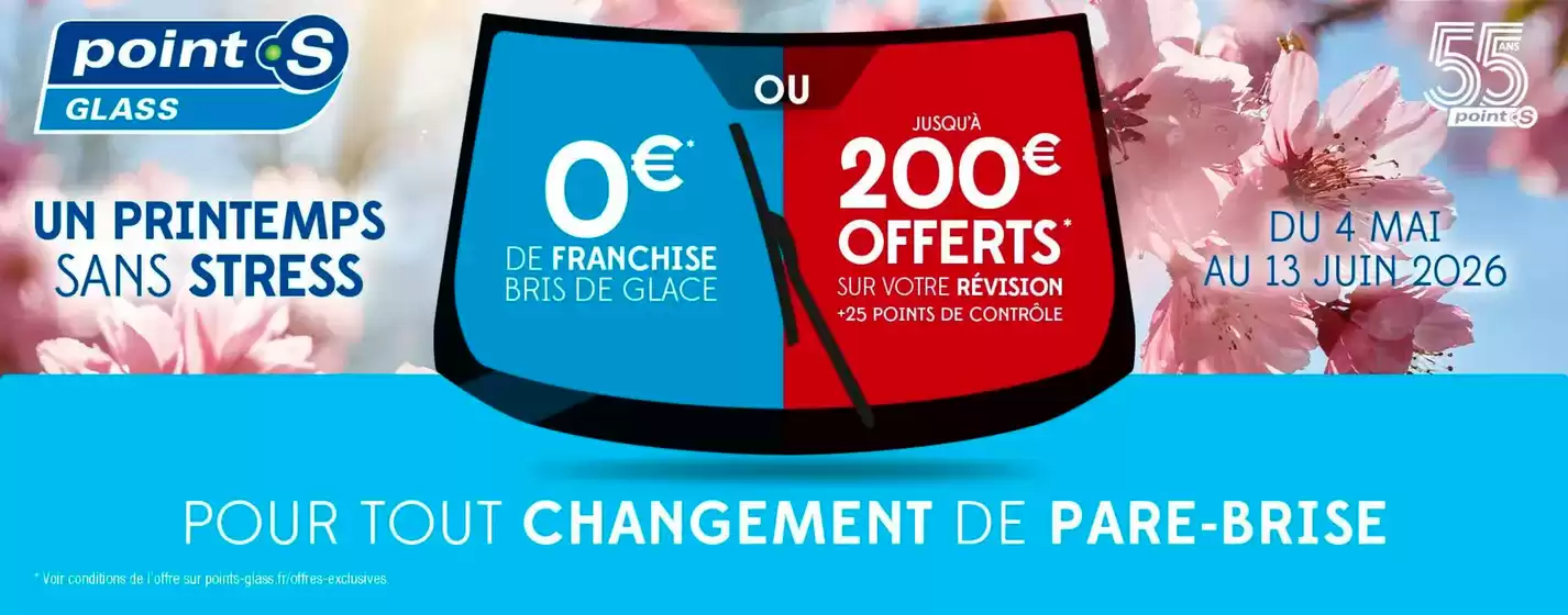 Catalogue Point S à Outreau | UN PRINTEMPS SANS STRESS | 2026-05-04T00:00:00.000Z - 2026-06-13T00:00:00.000Z