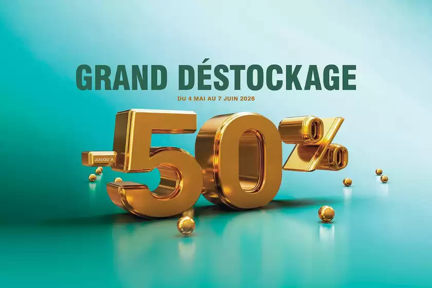 Catalogue Home Salons | Grand déstockage | 2026-05-04T00:00:00.000Z - 2026-06-07T00:00:00.000Z