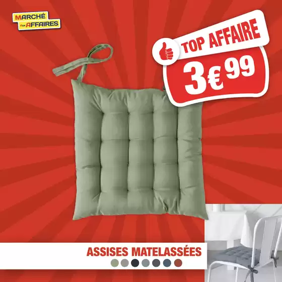 Catalogue Marché aux Affaires à Wormhout | Craquez pour nos articles saisonniers à petits prix. | 2026-05-04T00:00:00.000Z - 2026-05-18T00:00:00.000Z
