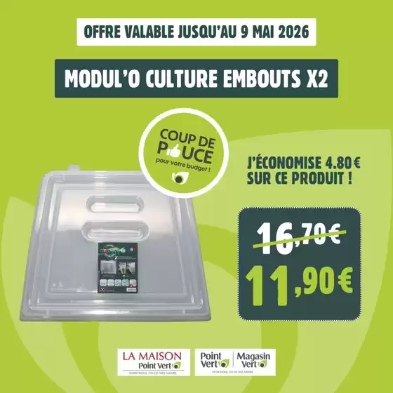 Catalogue Magasin Vert | OFFRES DU MOMENT | 2026-05-04T00:00:00.000Z - 2026-05-09T00:00:00.000Z