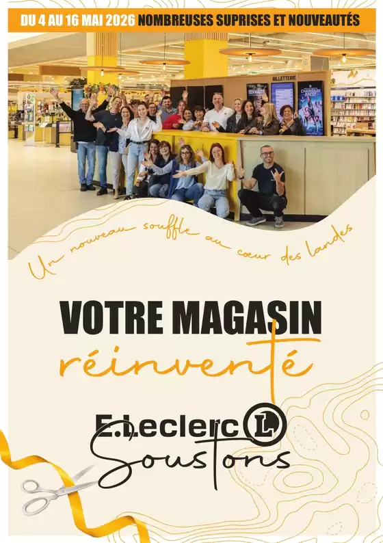 Catalogue E.Leclerc | réouverture | 2026-05-04T00:00:00.000Z - 2026-05-16T00:00:00.000Z