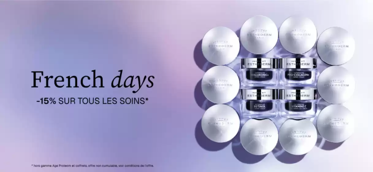 Catalogue Esthederm à Beauchamp | FRENCH DAYS | 2026-05-05T00:00:00.000Z - 2026-05-09T00:00:00.000Z