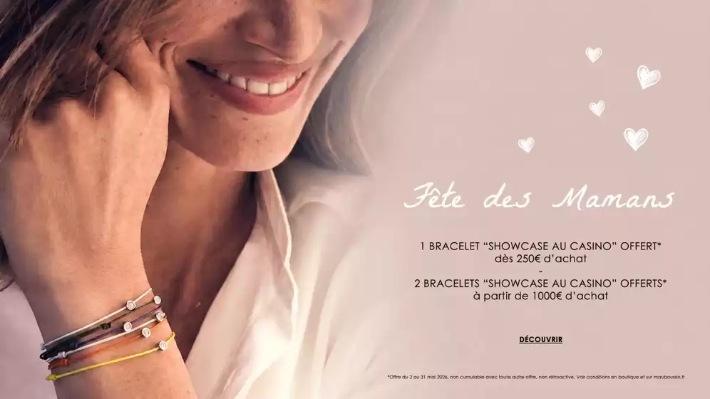 Catalogue Mauboussin à Beauchamp | Fête des Mamans | 2026-05-05T00:00:00.000Z - 2026-05-31T00:00:00.000Z