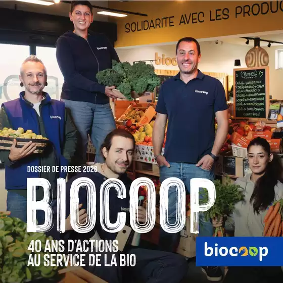 Catalogue Biocoop | Dossier de presse 2026 | 2026-05-05T00:00:00.000Z - 2026-12-31T00:00:00.000Z