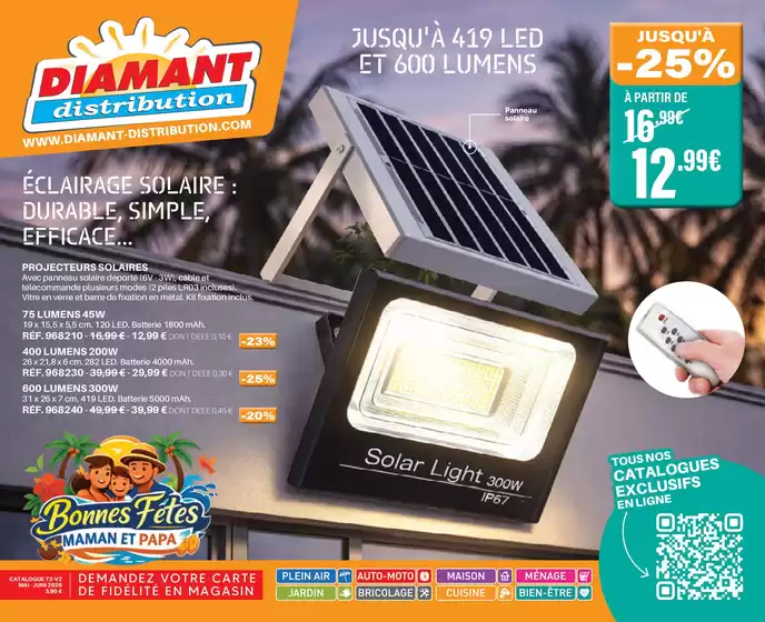 Catalogue DIAMANT | Bonnes Fetes MAMAN ET PAPA | 2026-05-05T00:00:00.000Z - 2026-06-28T00:00:00.000Z