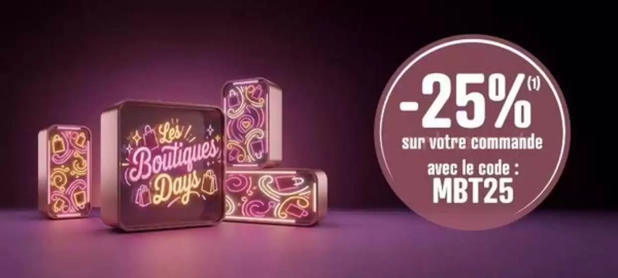 Catalogue Teleshopping à Bédarrides | -25% sur votre commande | 2026-05-06T00:00:00.000Z - 2026-05-17T00:00:00.000Z
