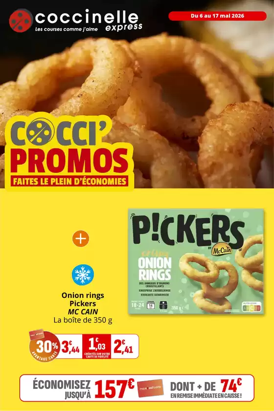 Catalogue Coccinelle Express à  | COCCI PROMOS FAITES LE PLEIN D'ÉCONOMIES | 2026-05-06T00:00:00.000Z - 2026-05-17T00:00:00.000Z