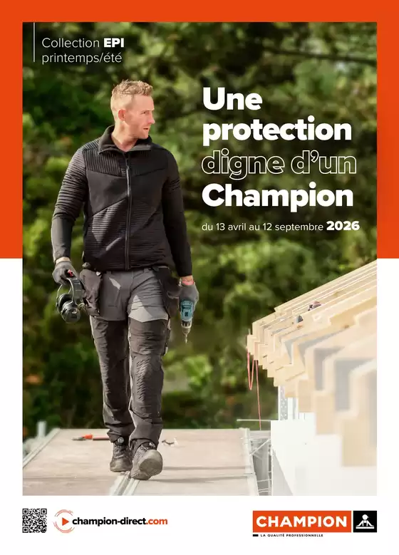 Catalogue Champion Direct à Morosaglia | Collection EPI printemps Été 2026 | 2026-05-06T00:00:00.000Z - 2026-09-12T00:00:00.000Z