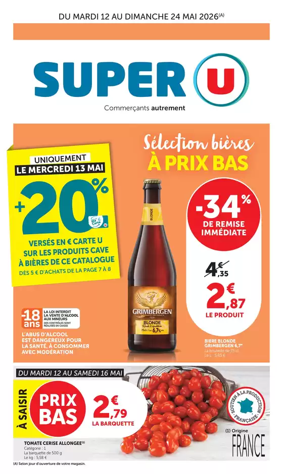 Catalogue Super U | Catalogue SUPER U | 2026-05-12T00:00:00.000Z - 2026-05-24T00:00:00.000Z