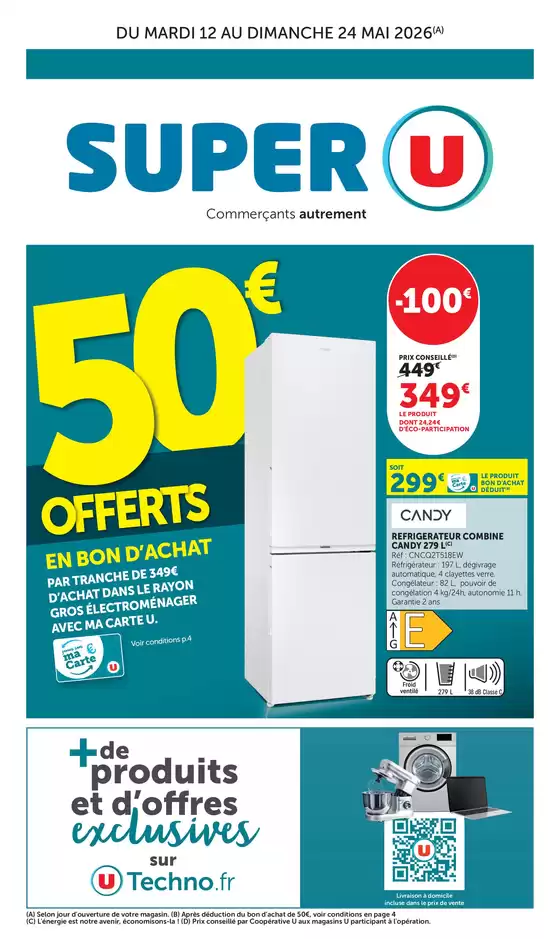 Catalogue Super U à Lumbin | Catalogue SUPER U ! | 2026-05-12T00:00:00.000Z - 2026-05-24T00:00:00.000Z