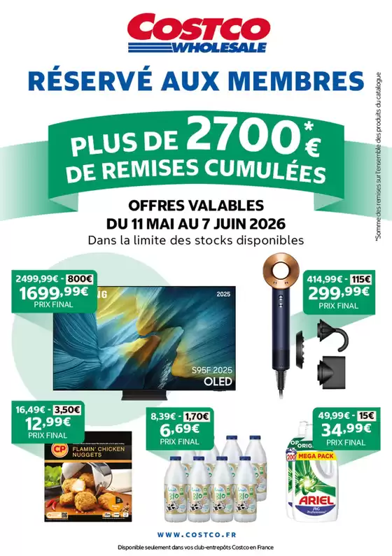 Catalogue Costco à Ajain | Catalogue Costco | 2026-05-11T00:00:00.000Z - 2026-06-07T00:00:00.000Z