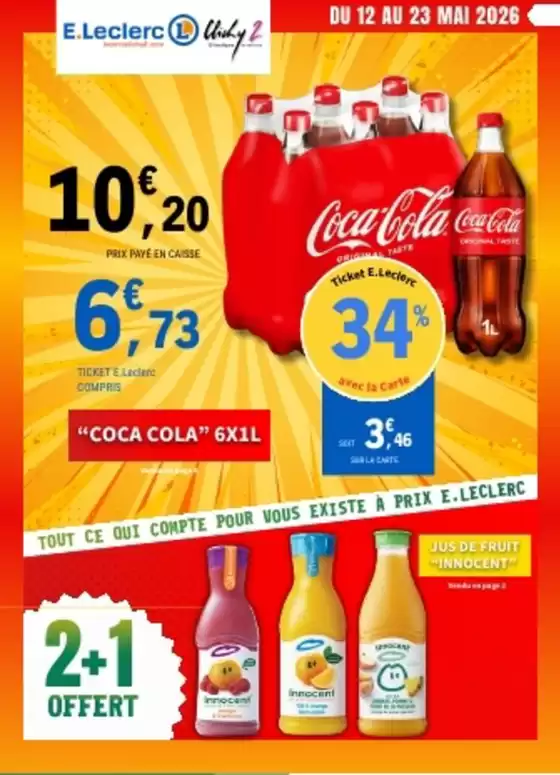 Catalogue E.Leclerc | Tout ce qui compte pour vous | 2026-05-12T00:00:00.000Z - 2026-05-23T00:00:00.000Z