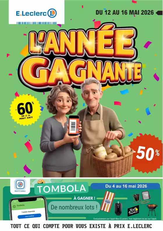 Catalogue E.Leclerc | Temps fort #20 | 2026-05-04T00:00:00.000Z - 2026-05-16T00:00:00.000Z