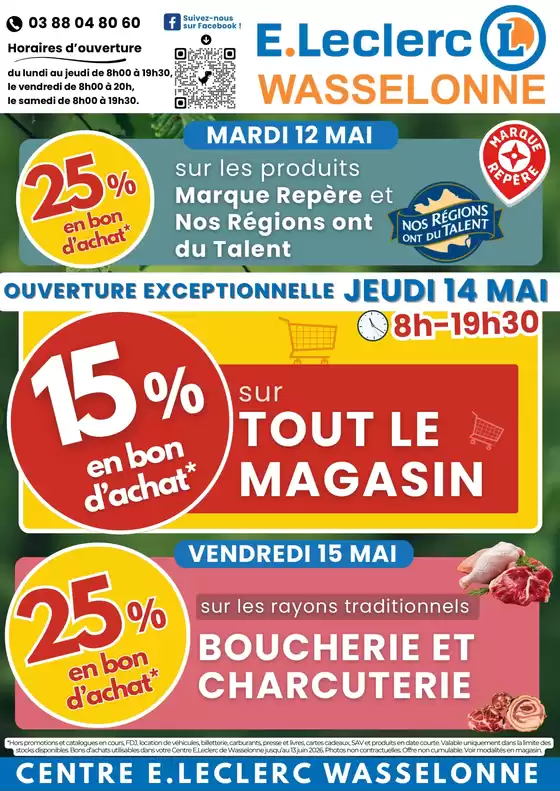 Catalogue E.Leclerc | OUVERTURE ASCENSION | 2026-05-12T00:00:00.000Z - 2026-06-13T00:00:00.000Z