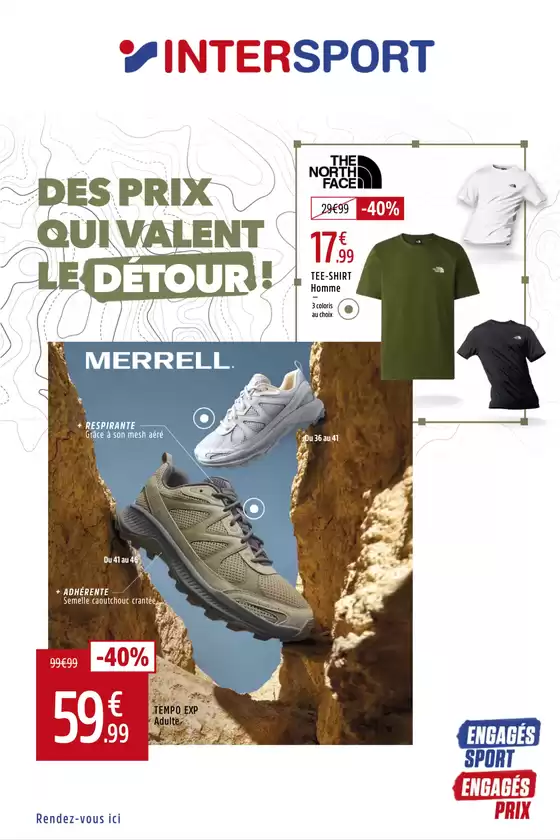 Catalogue Intersport à  | Des prix qui valent le détour ! | 2026-05-11T00:00:00.000Z - 2026-05-31T00:00:00.000Z