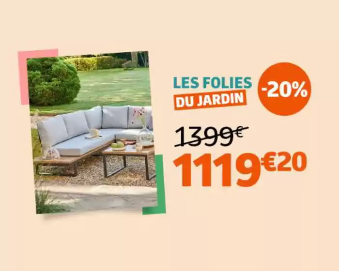 Catalogue Jardiland | Le Coin des Folies Jardin | 2026-05-12T00:00:00.000Z - 2026-05-19T00:00:00.000Z